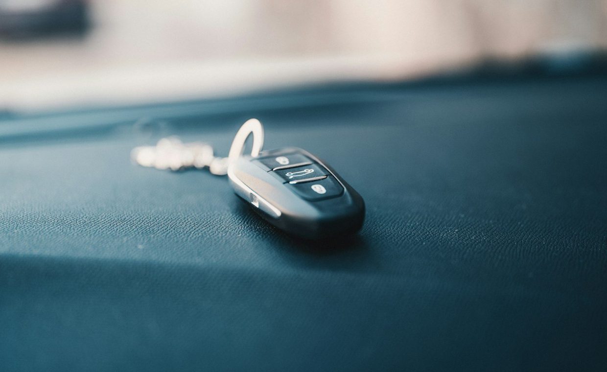 black key fob